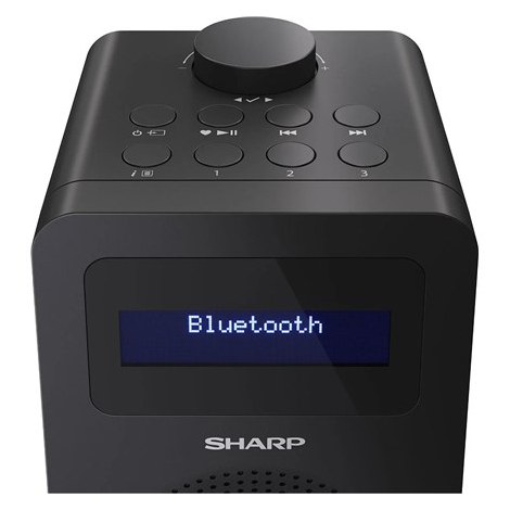 Sharp DR-430(BK) Digital Radio, FM/DAB/DAB+, Bluetooth 5.0, Midnight Black Sharp | Midnight Black | DR-430(BK) | Digital Radio | - 3